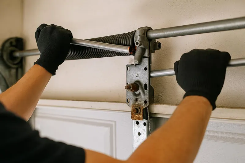 Garage Door Spring Repair in Alachua