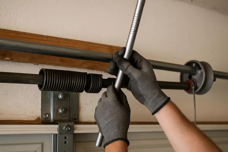 Off Track Door Repair in Alachua